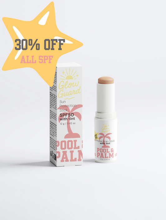 GLOW GUARD: Sun Protection SPF50 Stick, with tint